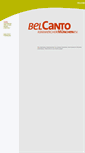 Mobile Screenshot of belcanto-muenchen.de
